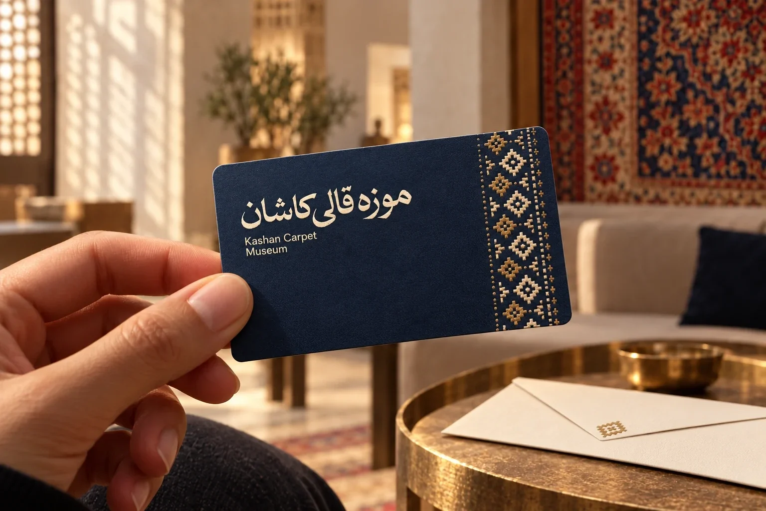 Alternative museum membership card layout