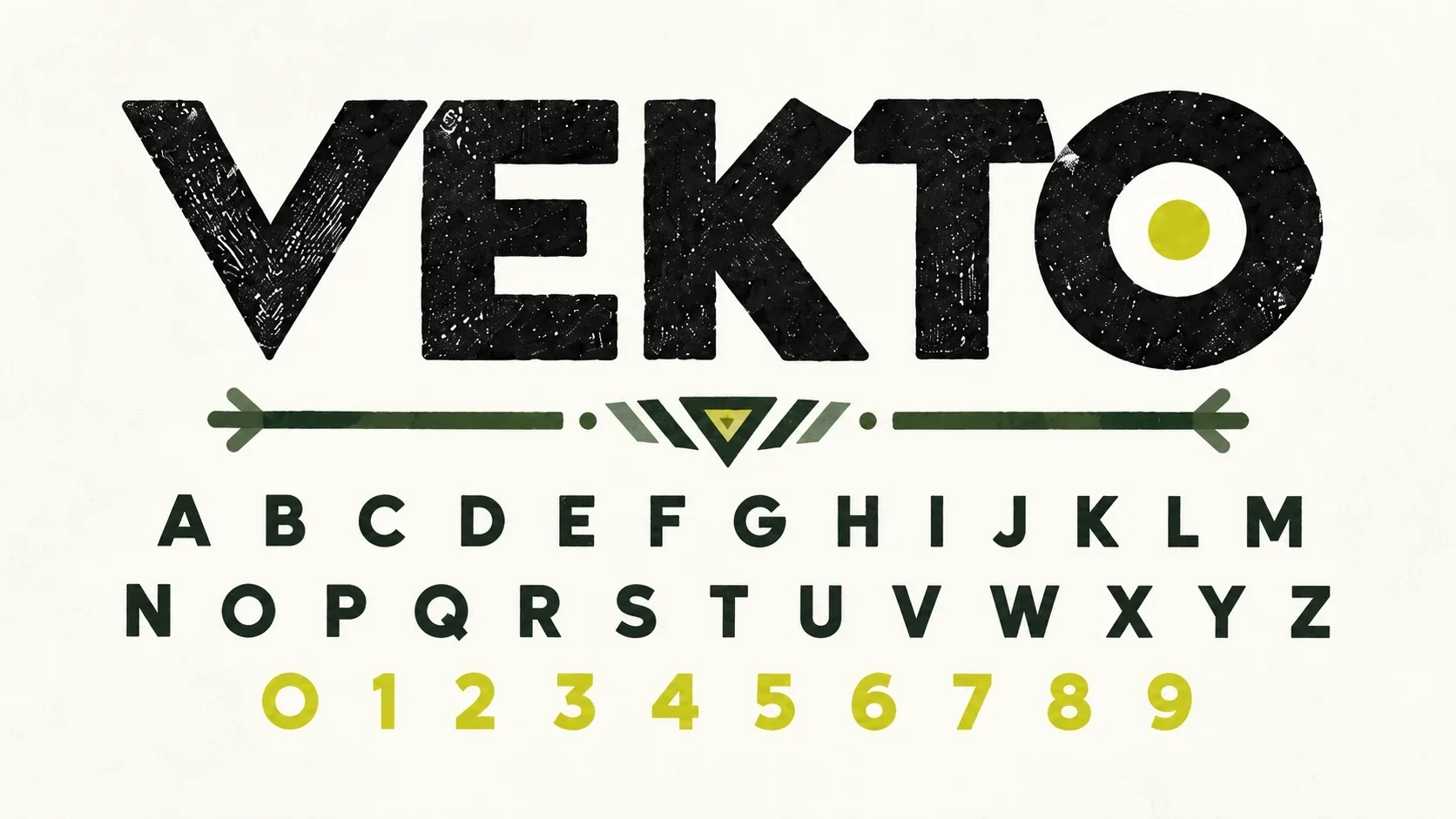 VEKTO wordmark and letterform study